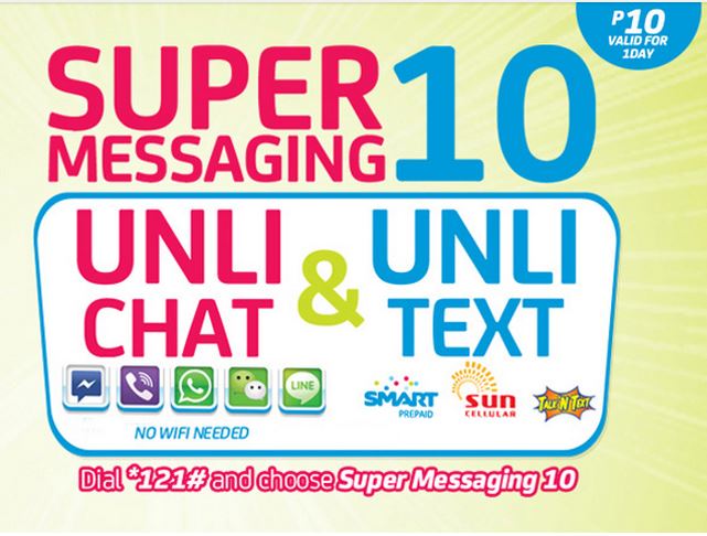 Enjoy unlimited text and chat with Smart Prepaid’s Super Enjoy unlimited text and chat with Smart Prepaid’s Super