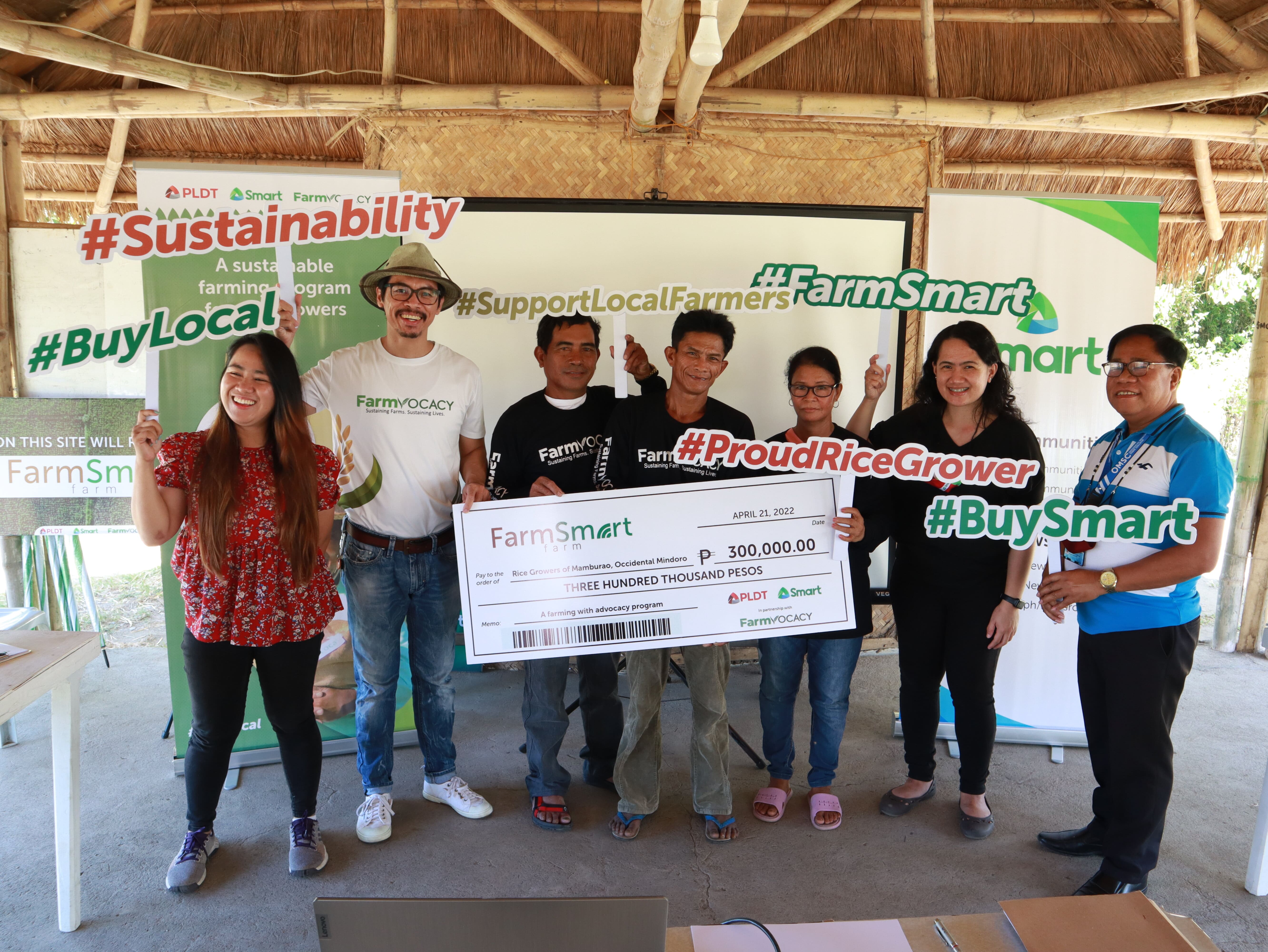 3 Farmer Recipients of FarmSmart Farm Sponsorship