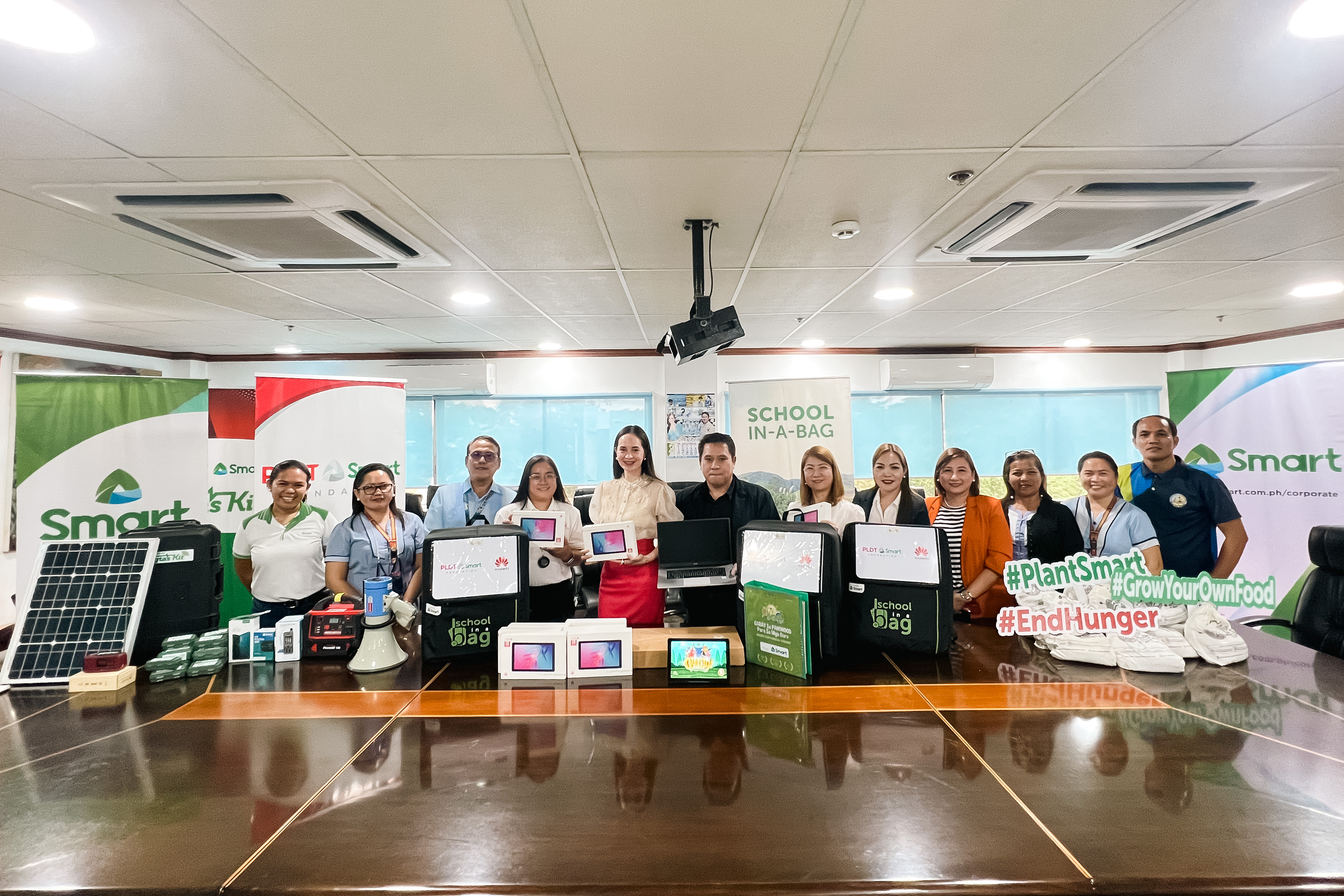 Ceremonial turnover of SIAB, Ligtas Kit, and PlantSmart kits to LGU Ormoc City