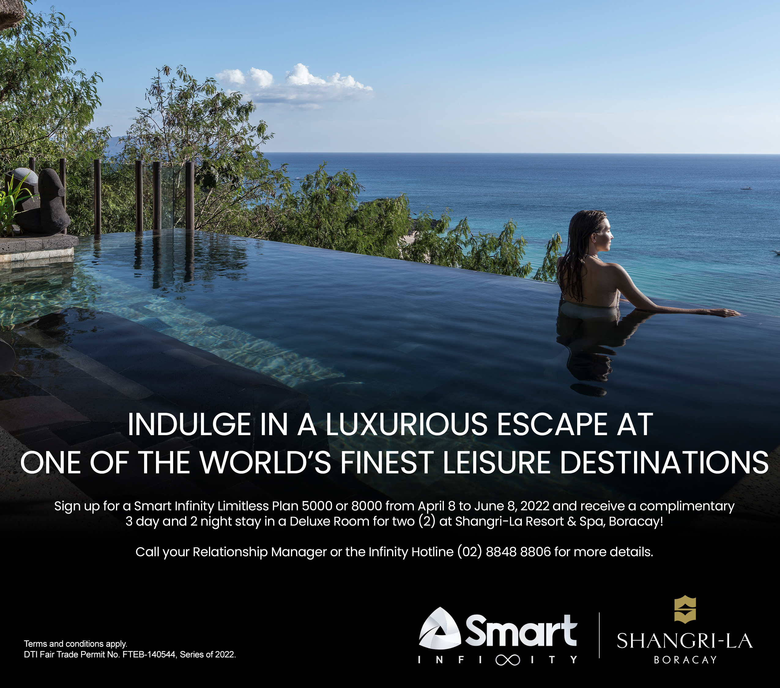 Infinity Vacation Package