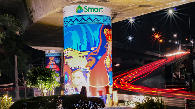 Smart S Support To Lgu Lapu Lapu S Graphic Decals Project For The Victory At Mactan