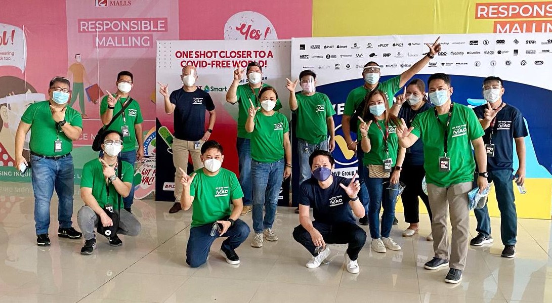 MVP Group Vaccination Program - Imus employee volunteers