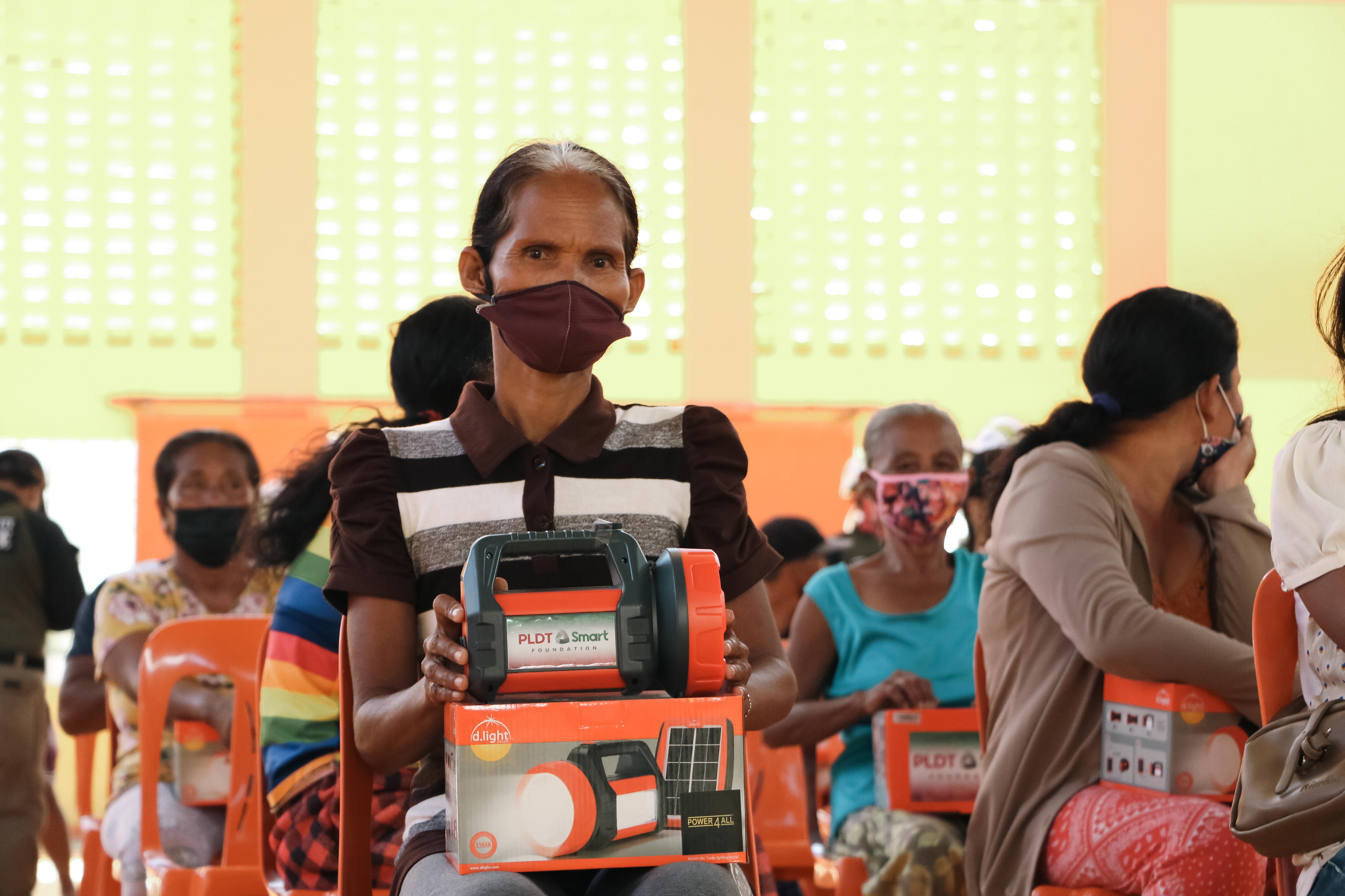 PLDT group joins hands to help Olango Island after Odette