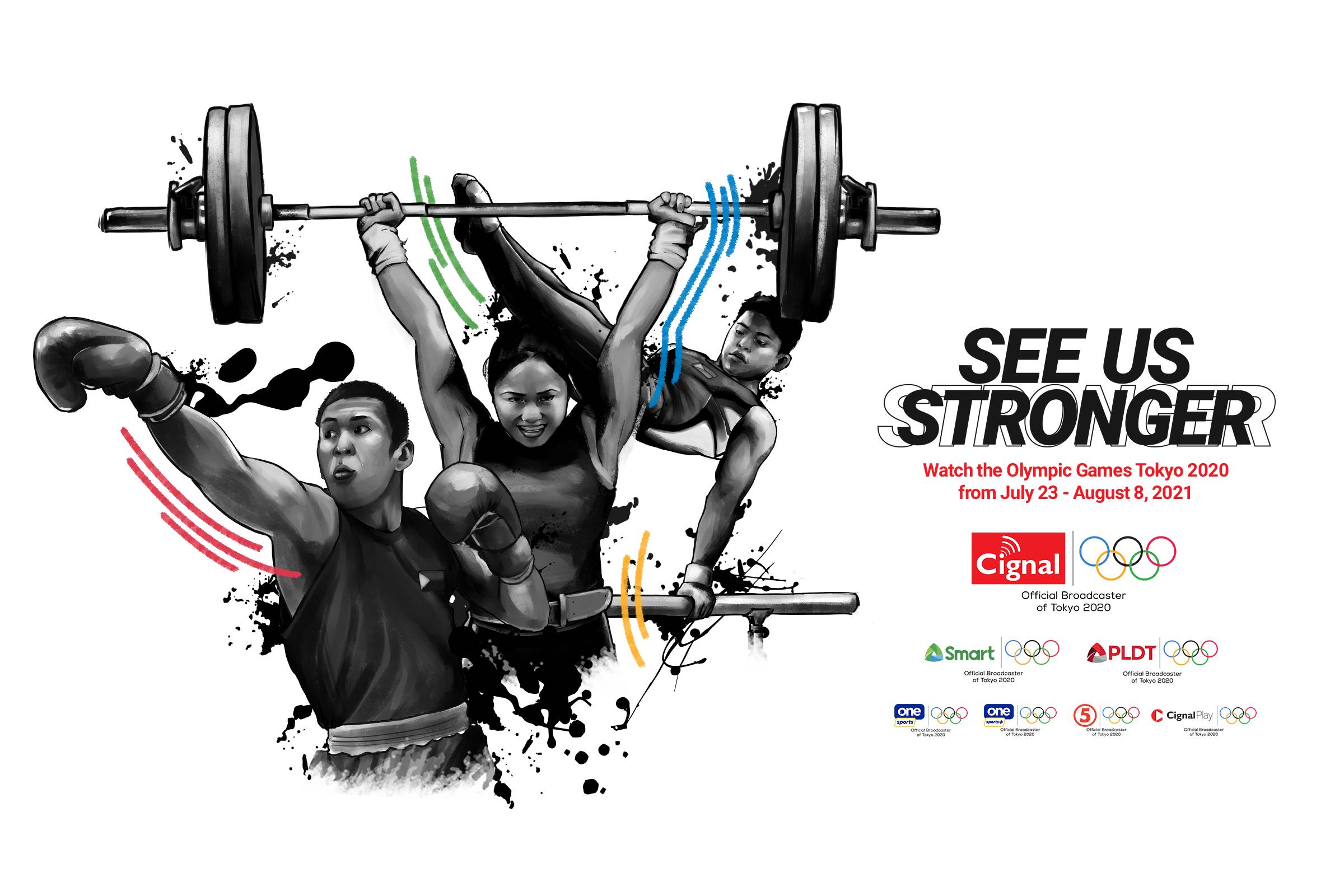 Cignal Tv Tv5 Smart Pldt Deliver Multi Platform World Class Coverage For The Olympic Games Tokyo Cignal Tv Tv5 Smart Pldt Deliver Multi Platform World Class Coverage For The Olympic Games Tokyo