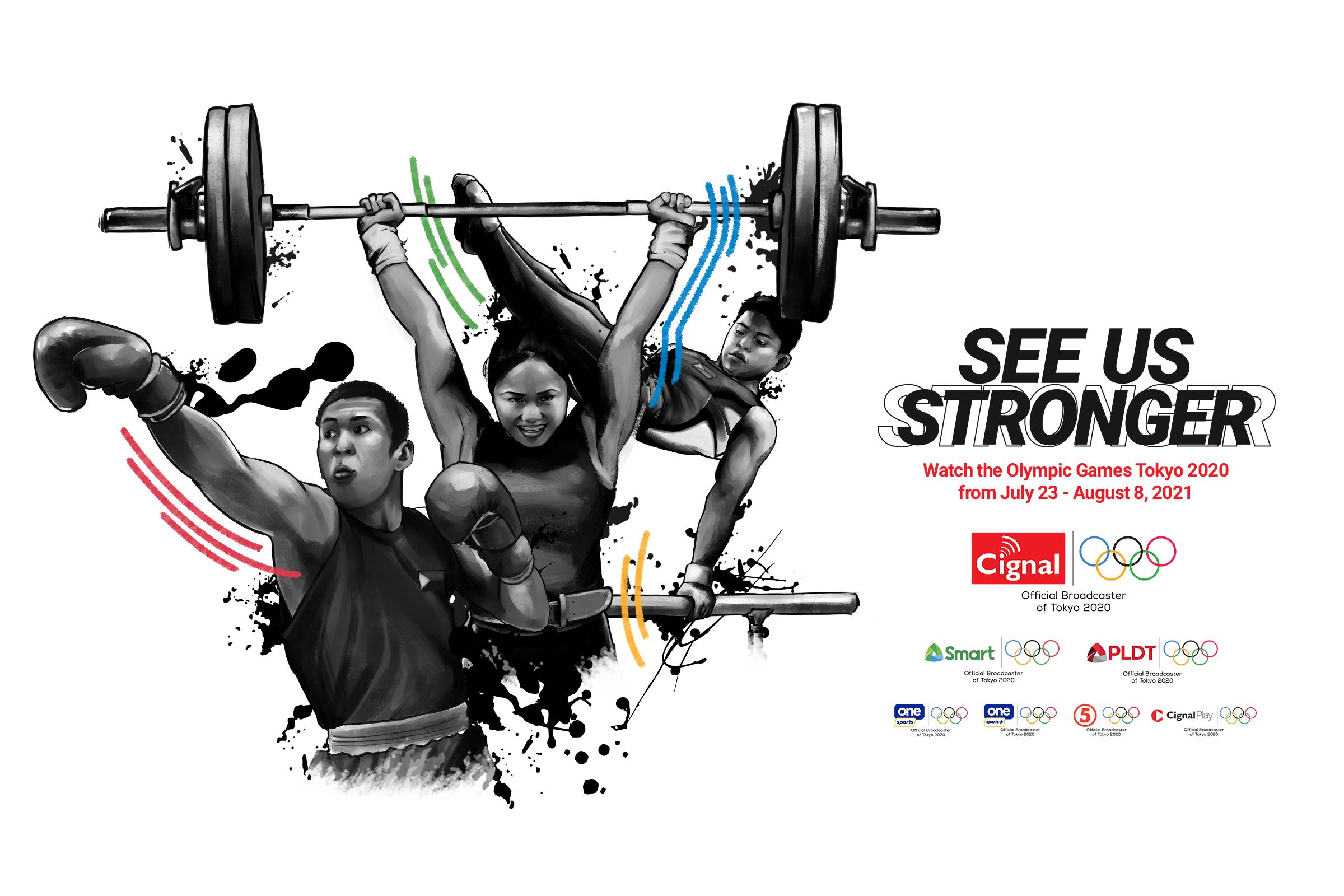 Cignal Tv Tv5 Smart Pldt Deliver Multi Platform World Class Coverage For The Olympic Games Tokyo