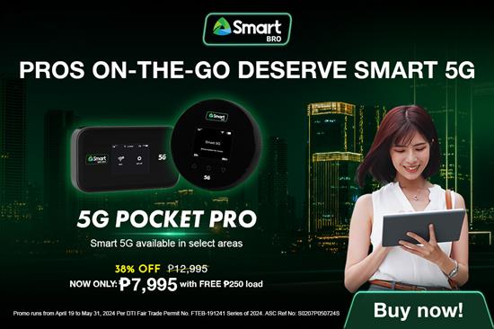 Smart Bro 5G Pocket Pro WiFi Smart Bro 5G Pocket Pro WiFi
