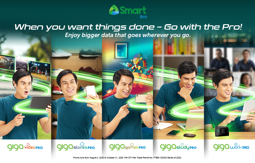 SMART GIGA Pro For Prepaid Mobile And Broadband Subscribers