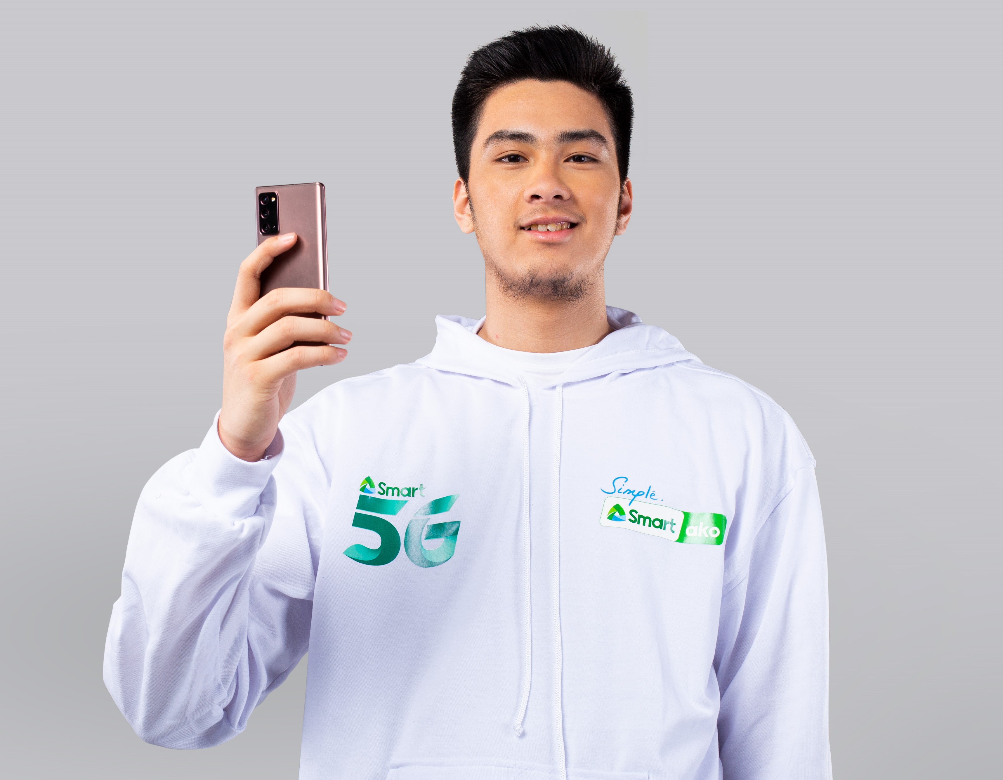 Young Philippine international basketball sensation Kai Sotto, Smart's newest brand ambassador