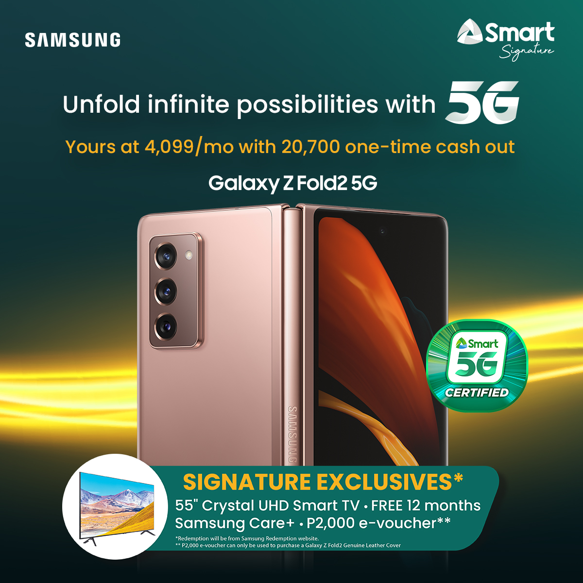 Smart Samsung Galaxy Z Fold2 
