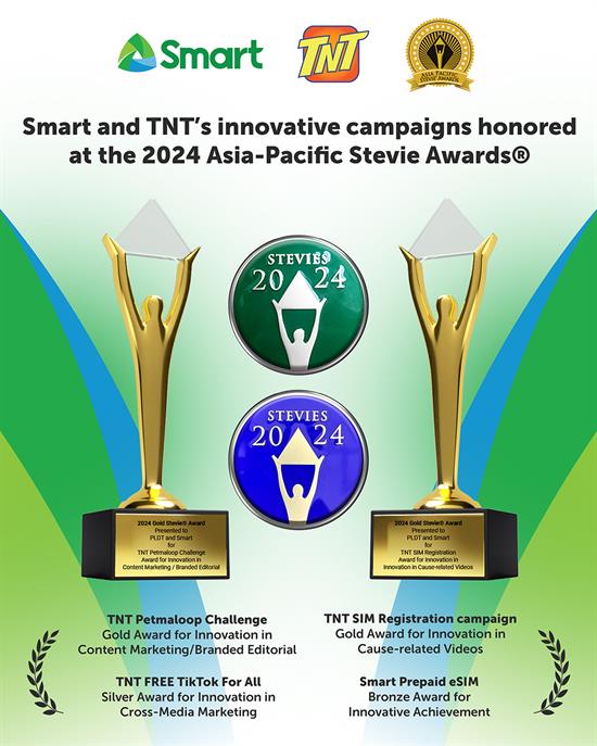 Smart TNT Stevie Awards Smart TNT Stevie Awards