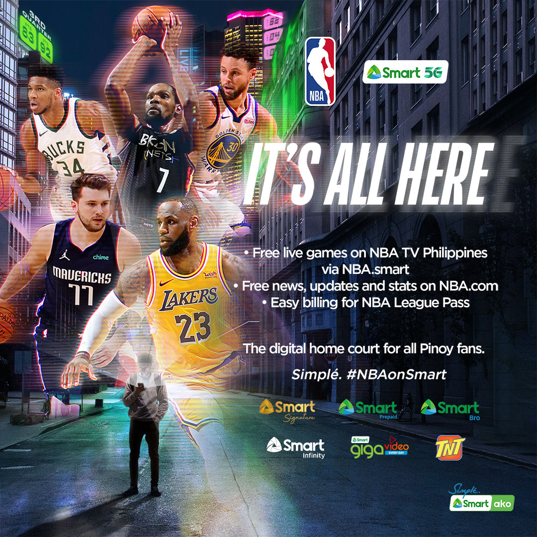 NBA AND SMART LAUNCH NBAS OFFICIAL DIGITAL DESTINATION IN THE PHILIPPINES
