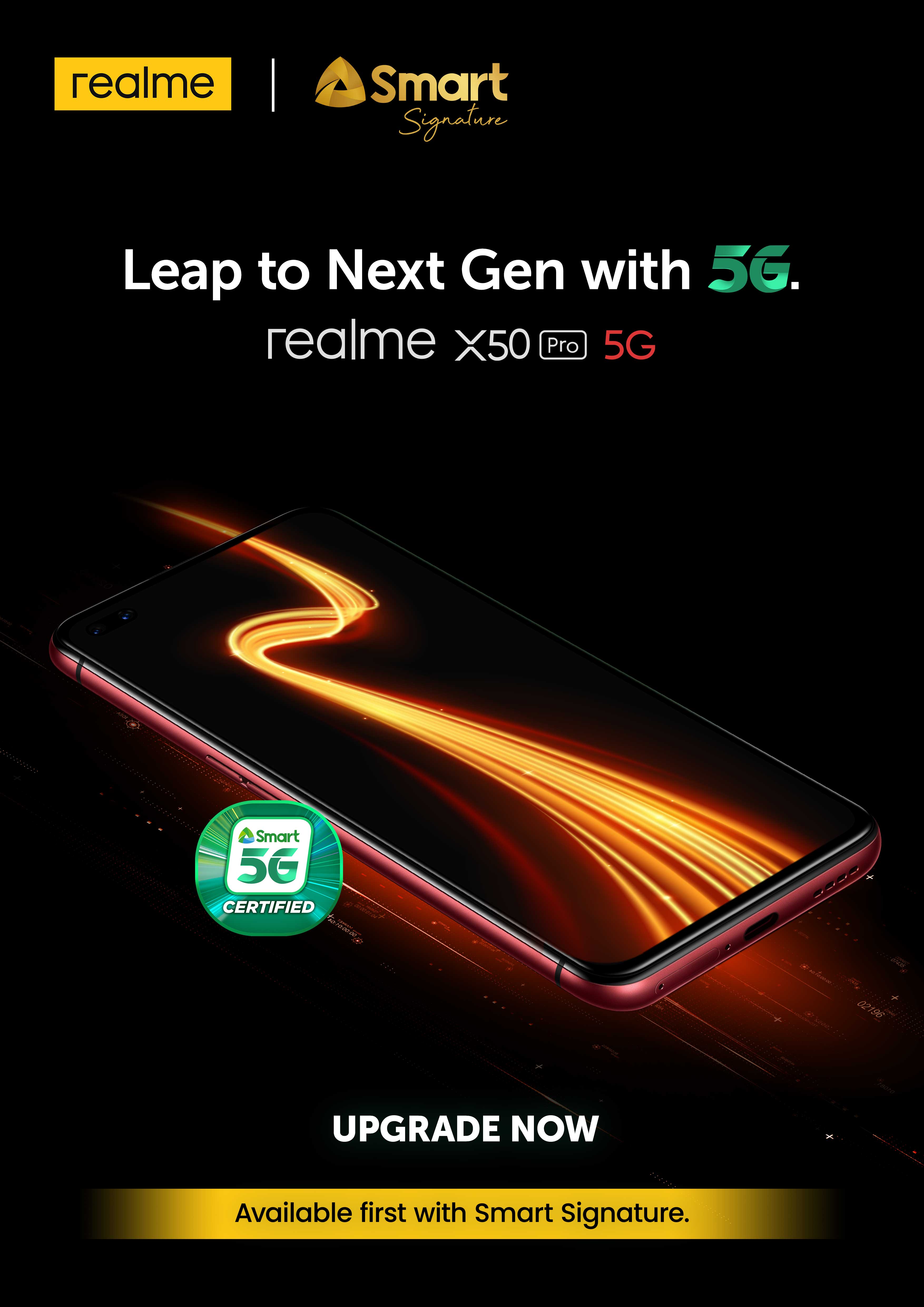 Smart x realme X50 Pro