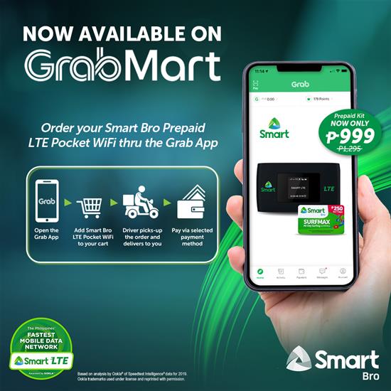 SmartBro x GrabMart SmartBro x GrabMart