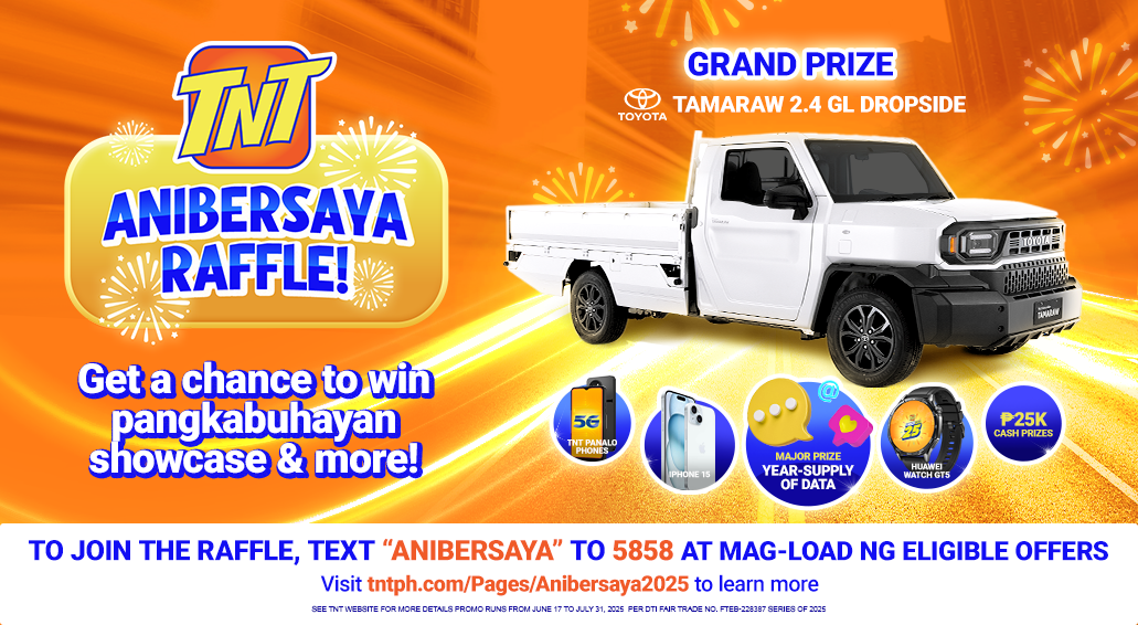 TNT Anibersaya Raffle