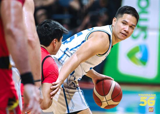 TNT Tropang 5G team captain Roger Pogoy TNT Tropang 5G team captain Roger Pogoy
