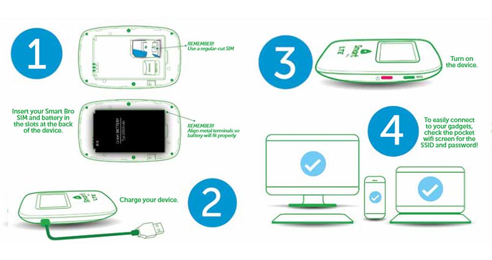 How To Set Up Your Smart Bro Lte Pocket Wifi