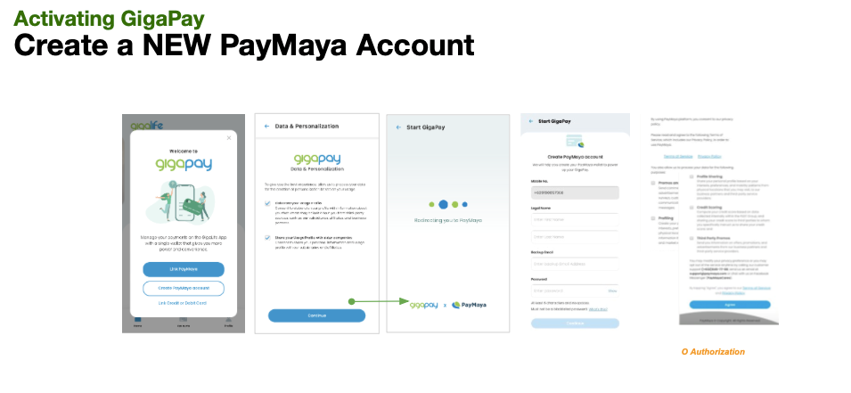 create paymaya