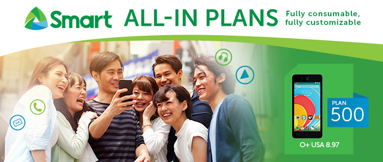 Smart All-In Plan 500 - Smart Postpaid - Smart Communications